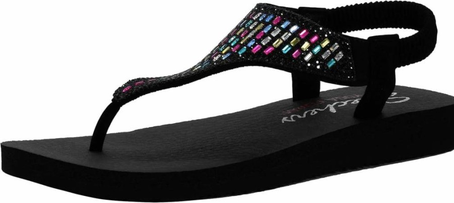 Skechers Women's Rock Crown Meditation Sneakers - Comfortable Slip-On Walking Shoes