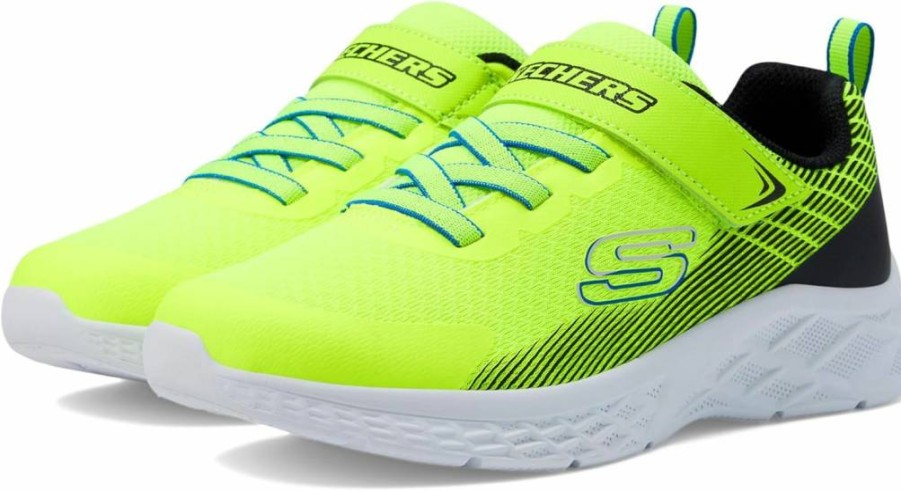 Skechers Unisex-Child Microspec II-Zovrix Lightweight Sneakers for Kids
