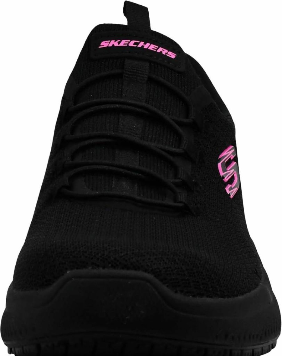 Skechers Women's Slip-Resistant Slip-On Sneakers - Enslee Comfort Work Shoes for Women