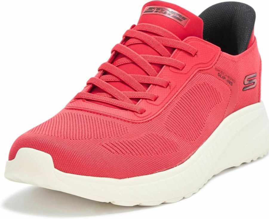 Skechers Men's Slip-On Squad Chaos Sneakers - Hands-Free Slip-Ins Comfort Walking Shoes