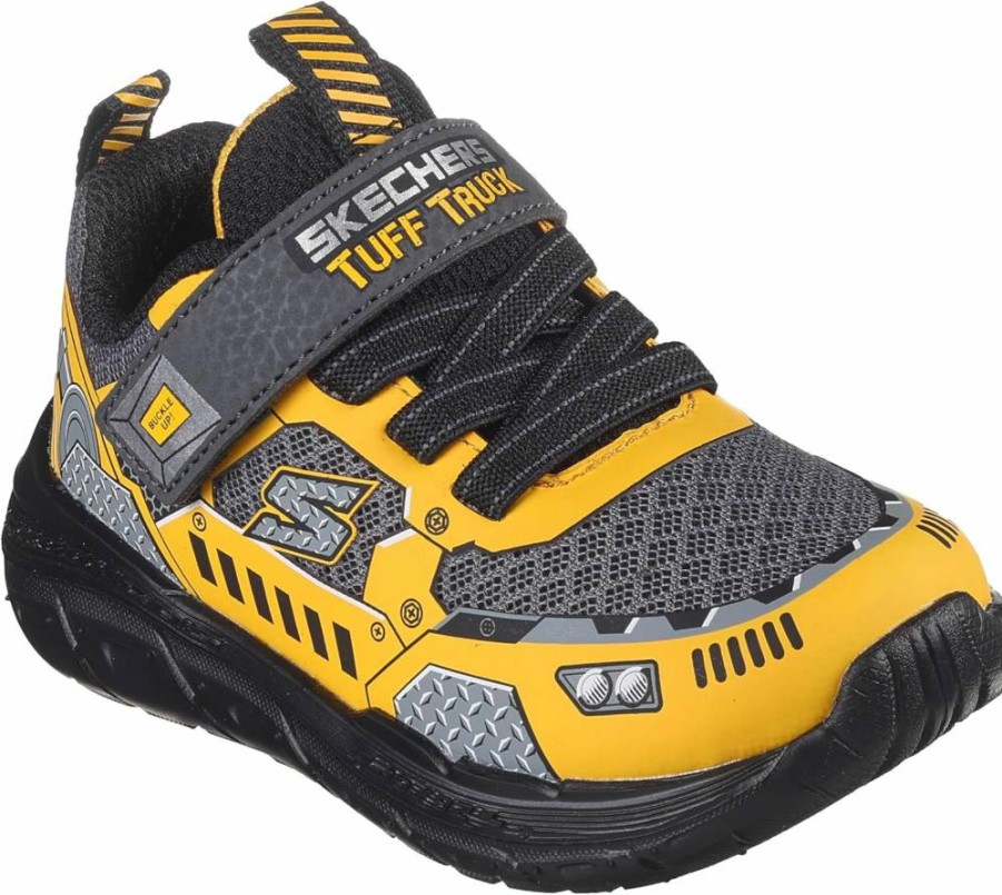 Skechers Boys' Skech Tracks Sneaker - Lightweight Comfortable Athletic Shoes for Kids