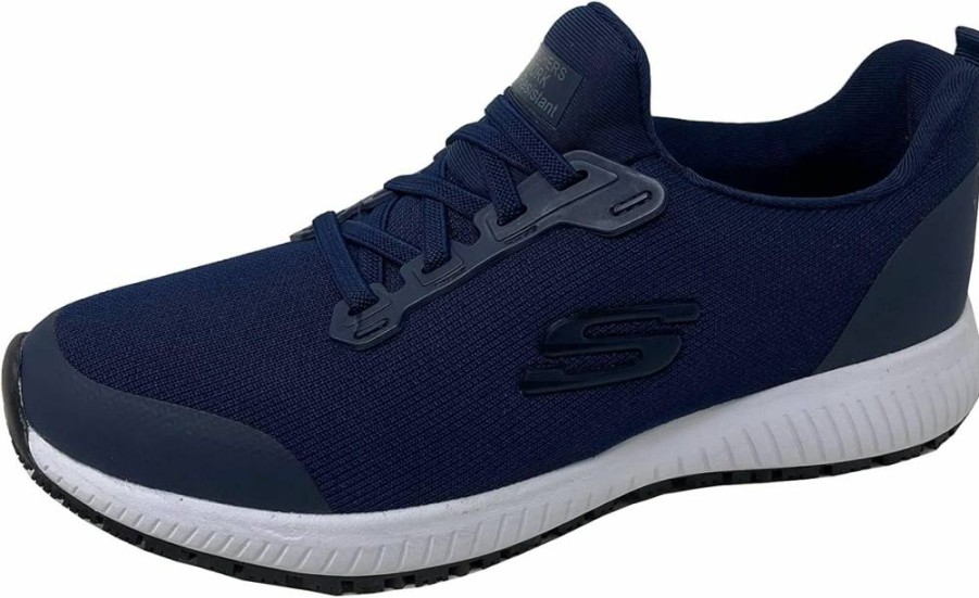Skechers Women's Squad SR Slip-Resistant Work Shoes for Food Service Professionals