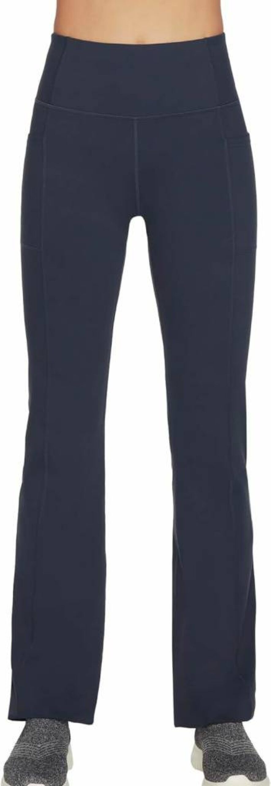 Skechers Women's Go Walk High Waisted Flare Legging - Comfortable Stretch Pants for Walking & Travel