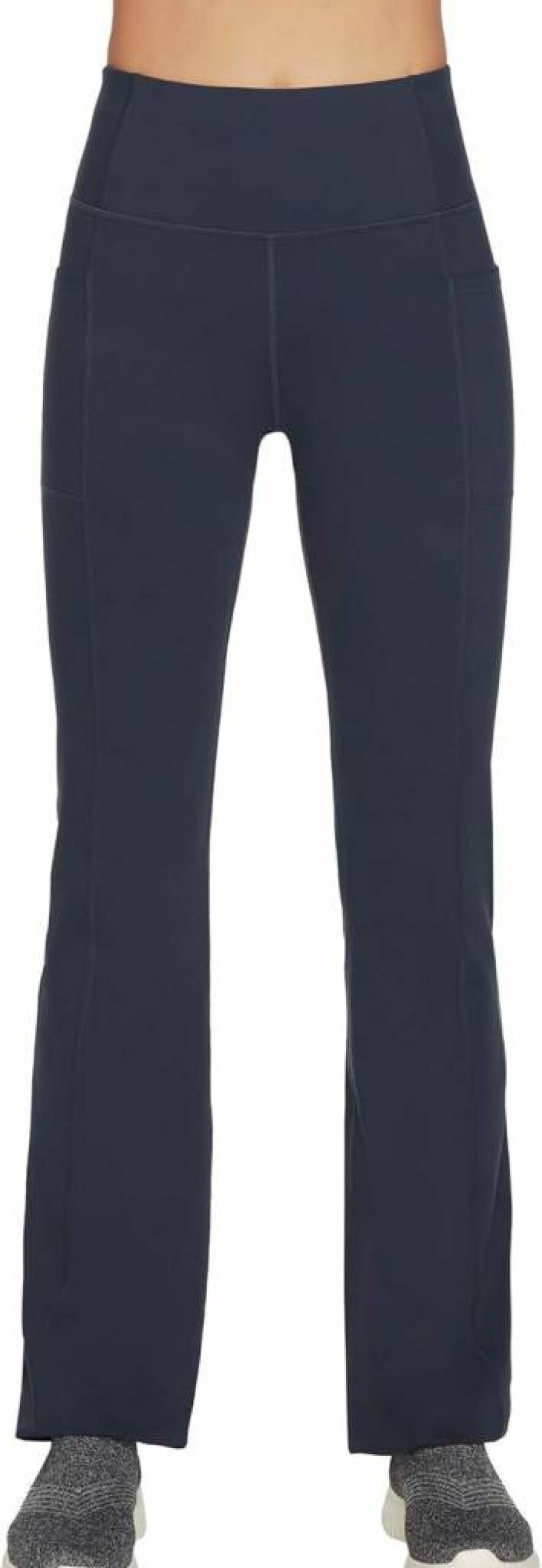 Skechers Women's Go Walk High Waisted Flare Pants - Comfortable Stretch Yoga Trousers for Walking & Travel