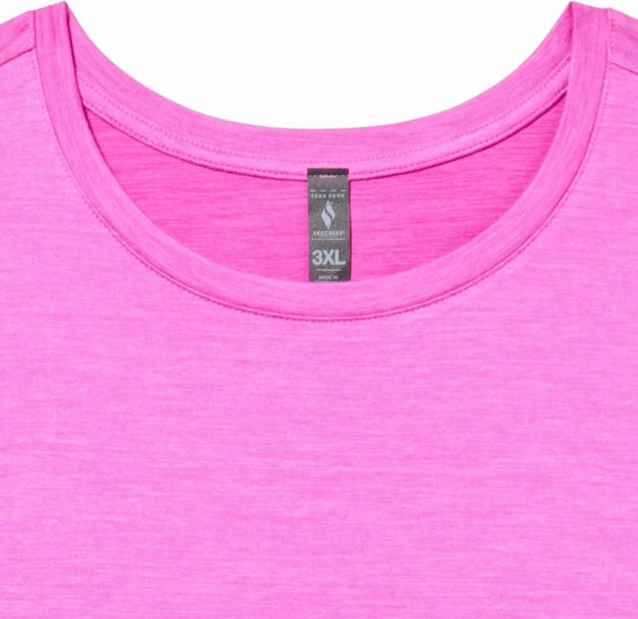 Skechers Women's Go Dri Moisture Wicking Tunic Tee for Walking - Quick Dry Comfort Top