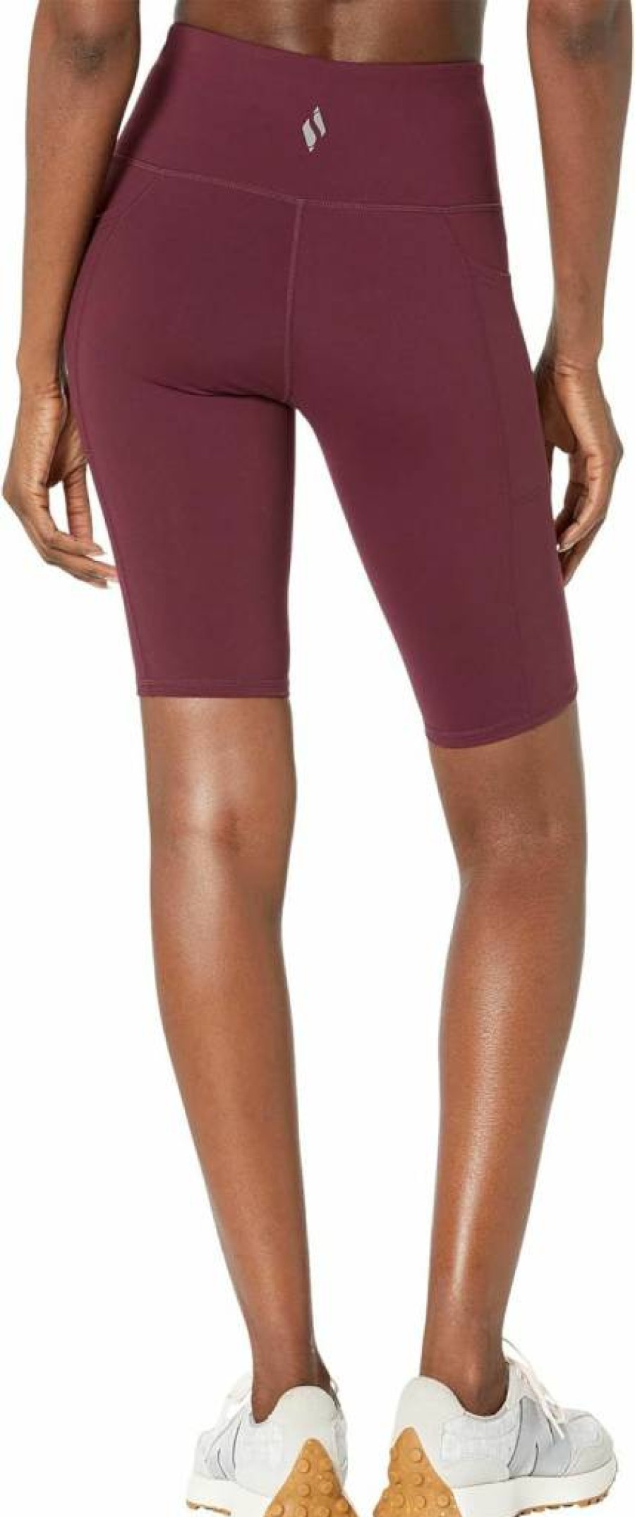 Skechers Women's Go Walk High Waisted 10-Inch Bike Shorts for Comfort & Active Wear
