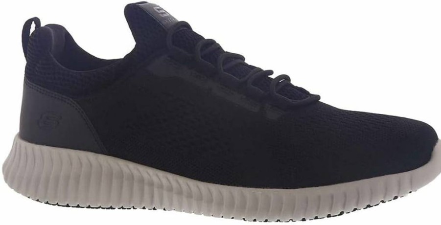 Skechers Men's Cessnock Slip-Resistant Work Shoes for Food Service and Hospitality