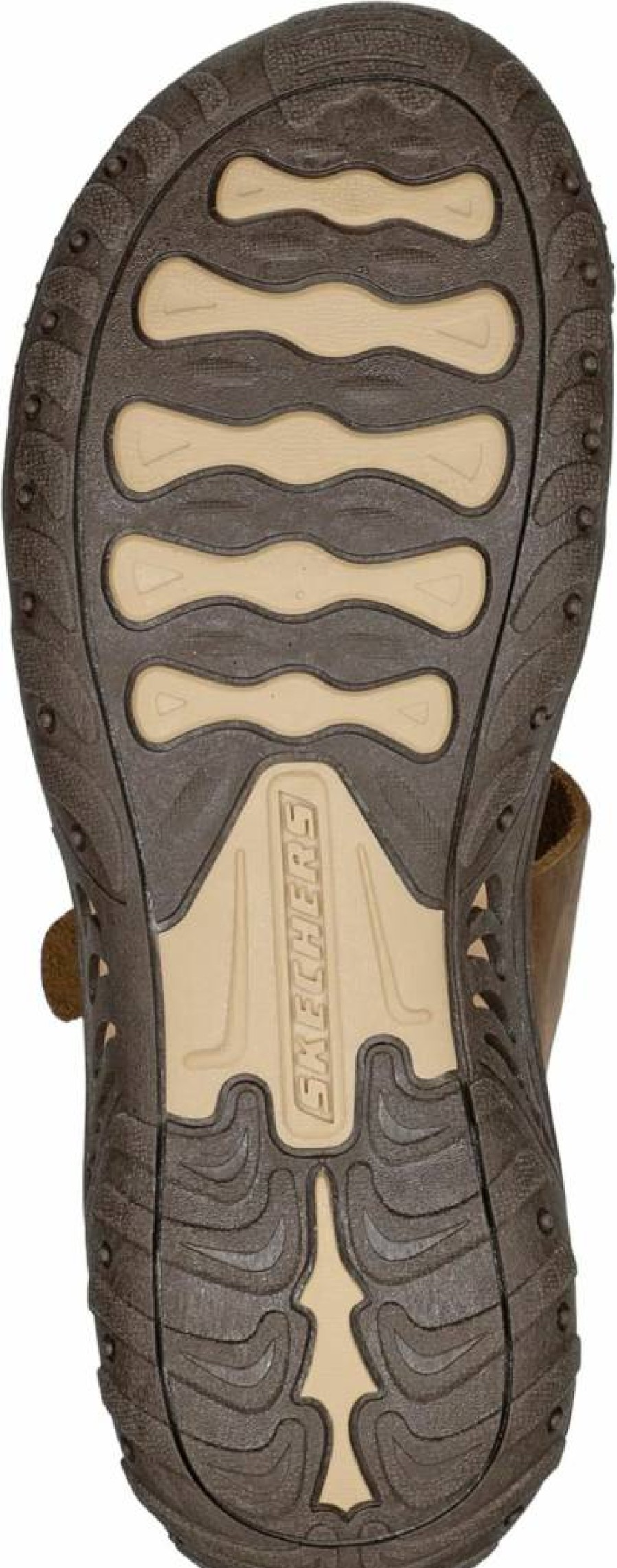 Skechers Women's Reggae Double Buckle Slide Sandals - Comfortable Toe Thong Beach Footwear