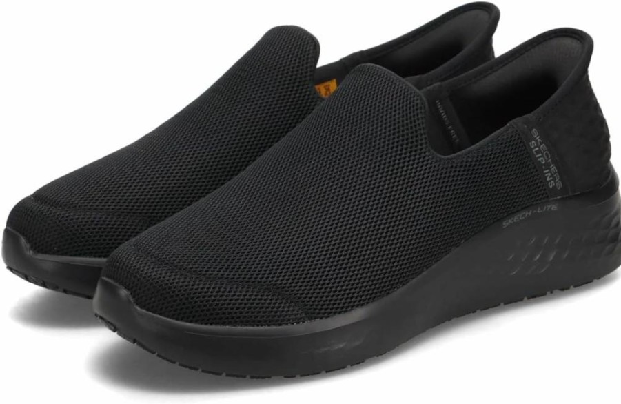 Skechers Women's Slip-On Work Shoes for Healthcare Professionals - Lightweight Skech-Lite Pro Resistant Floom Design