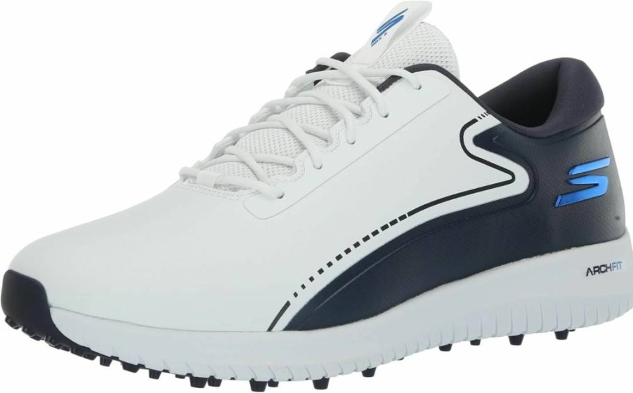 Skechers Men's Max Arch Fit Waterproof Golf Shoes - Spikeless Sneakers for Comfort & Support