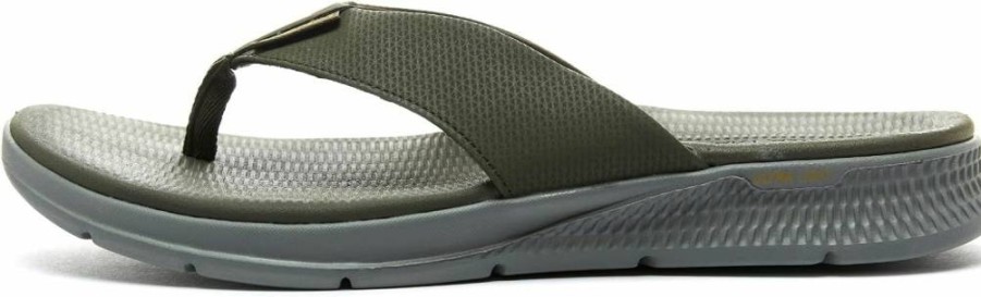 Skechers Men's Sargo Sunview Comfortable Flip Flops Sandals for Casual Wear