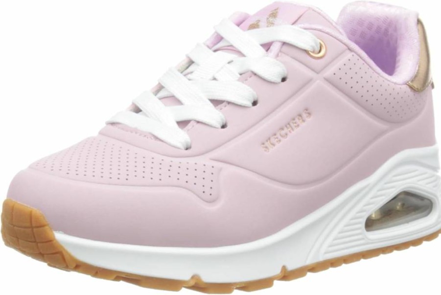 Skechers Kids' Uno Gen1 Shimmer Away Light-Up Sneakers for Boys and Girls