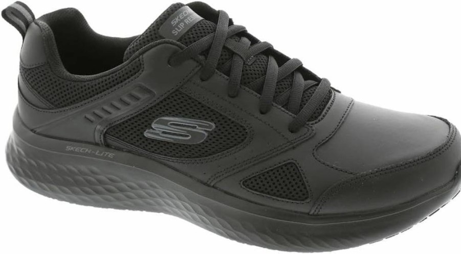 Skechers Men's Work Shoes Slip Resistant Athletic Sneakers for Food Service - Skech-Lite Pro Skaut Style