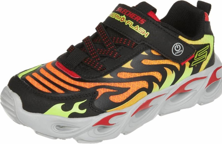 Skechers Boys' Thermo-Flash Winter Sneakers - Lightweight Comfortable Cold Weather Shoes for Kids