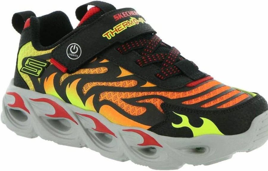 Skechers Boys' Thermo-Flash Winter Sneakers - Lightweight Comfortable Cold Weather Shoes for Kids