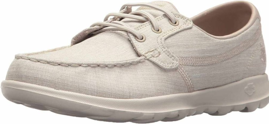Skechers Women's Go Walk Lite - Isla Slip-On Boat Shoes for Comfort & Lightweight Walking
