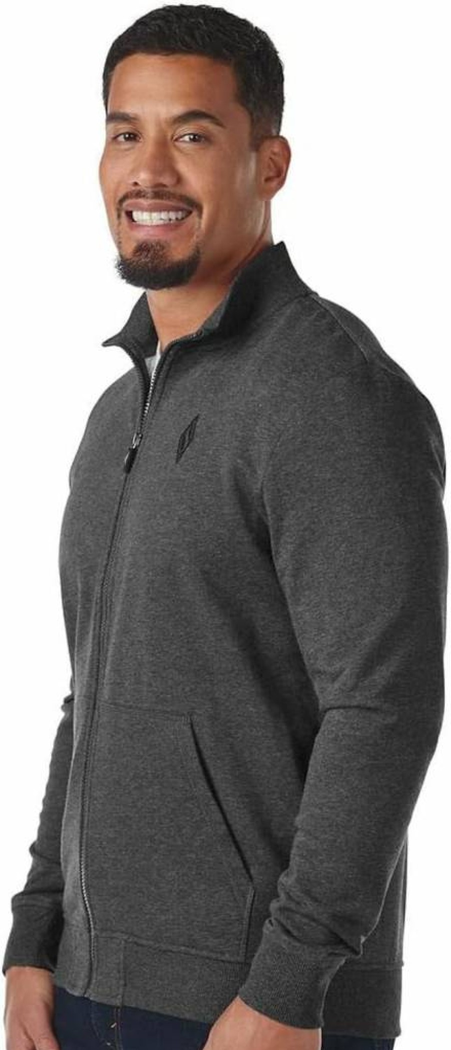 Skechers Men's Go Walk Everywhere Full Zip Mock Neck Hoodie Jacket - Lightweight Comfortable Travel Hoodie