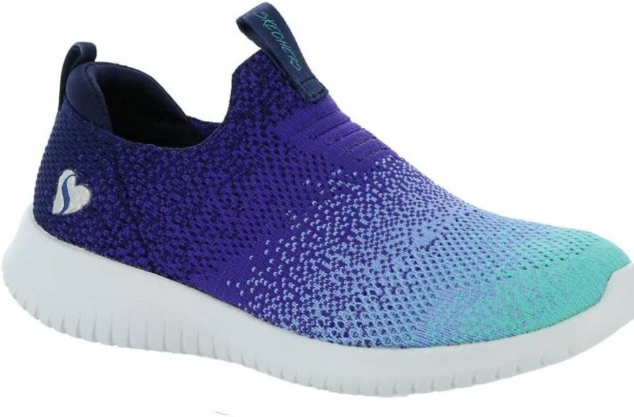 Skechers Girls' Ultra Flex Color Perfect Sneakers - Lightweight Comfortable Walking Shoes for Kids