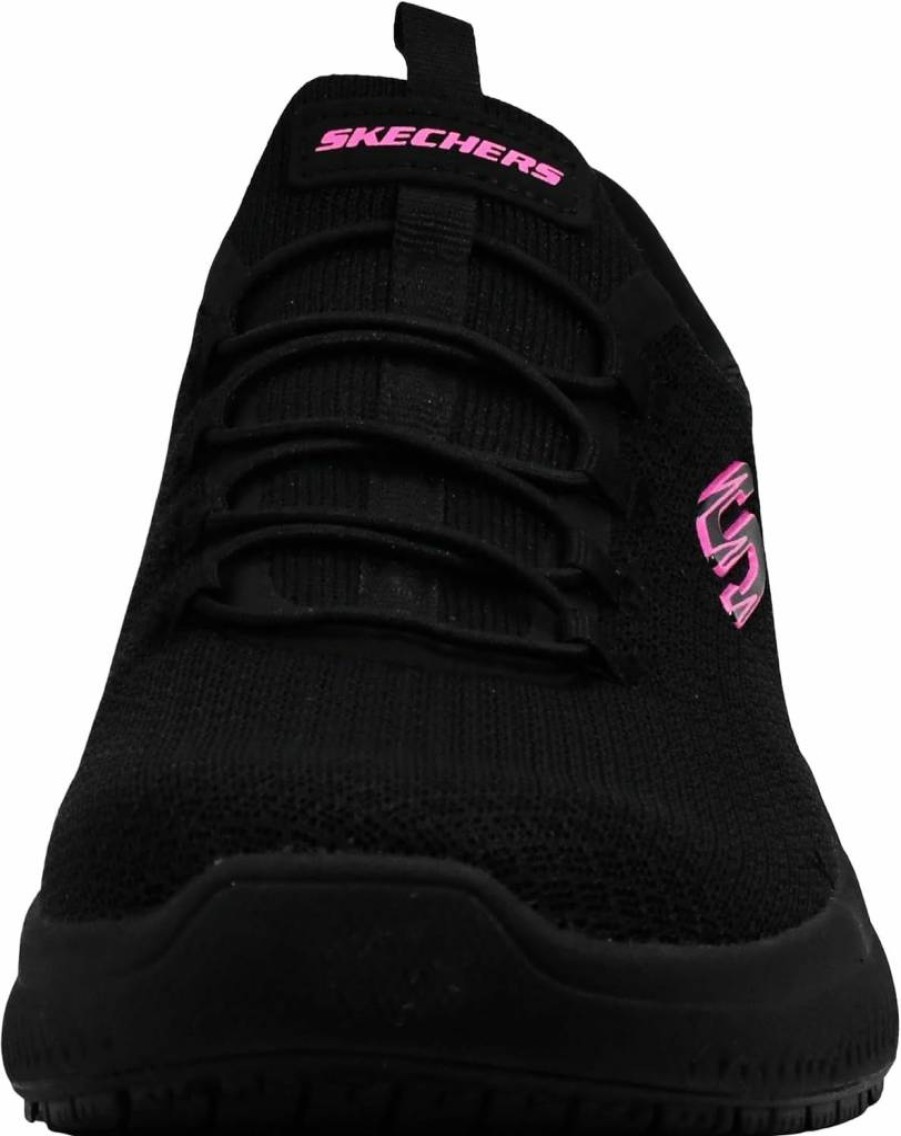 Skechers Women's Slip-Resistant Slip-On Sneakers - Enslee Comfort Walking Shoes for Work
