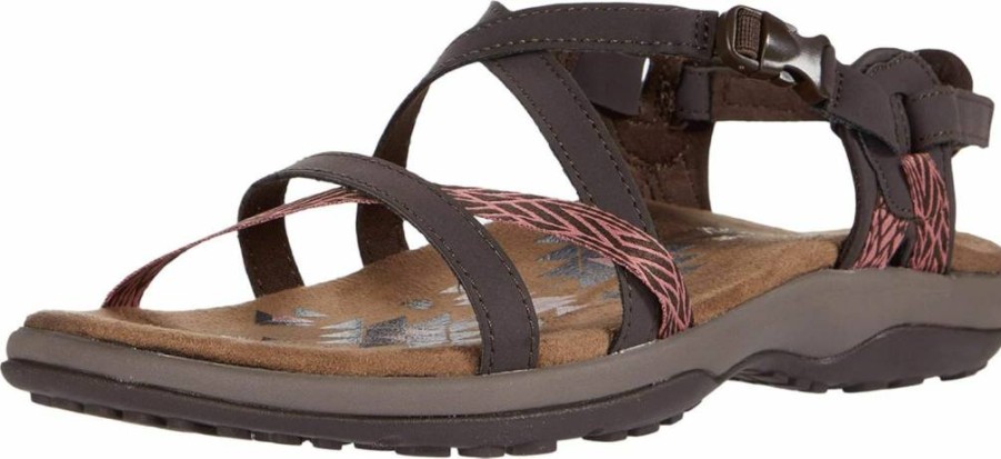Skechers Women's Strappy Slingback Sandals - Comfortable Casual Slip-On Shoes for Women