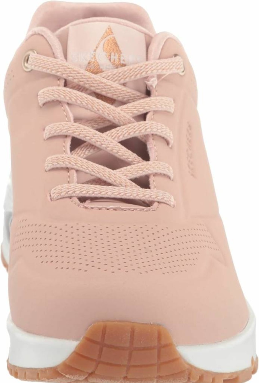 Skechers Women's Uno Shimmer Away Lightweight Comfort Walking Sneakers
