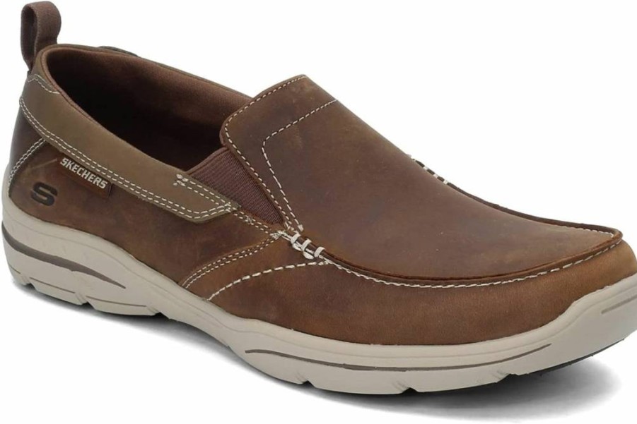 Skechers Men's Slip-On Loafers - Relaxed Fit Harper Forde Casual Shoes for Men