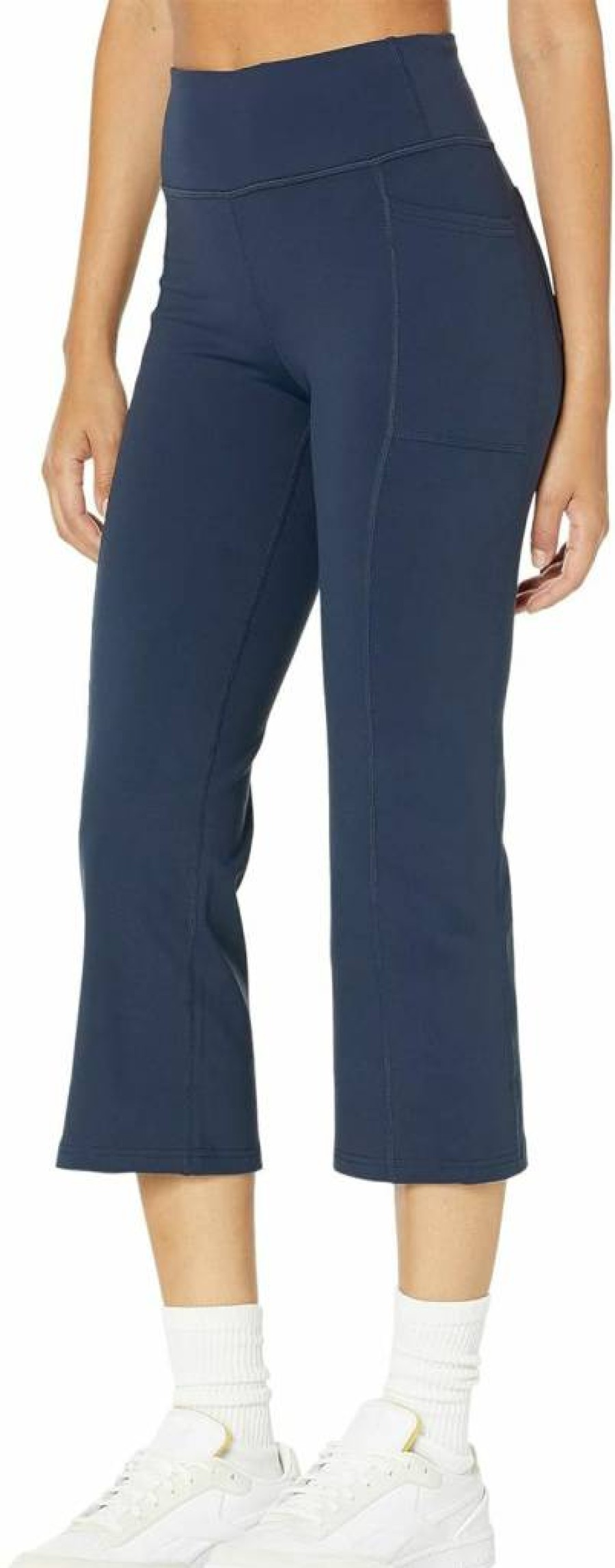 Skechers Women's Go Walk High Waisted Cropped Pants - Comfortable Athletic Walking Trousers