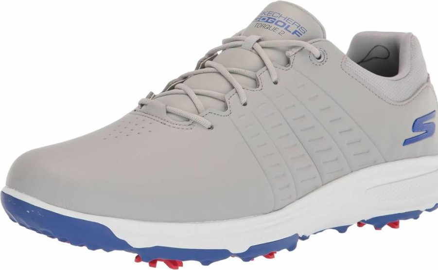 Skechers Men's Go Torque Pro Waterproof Spiked Golf Shoes for Enhanced Traction & Comfort