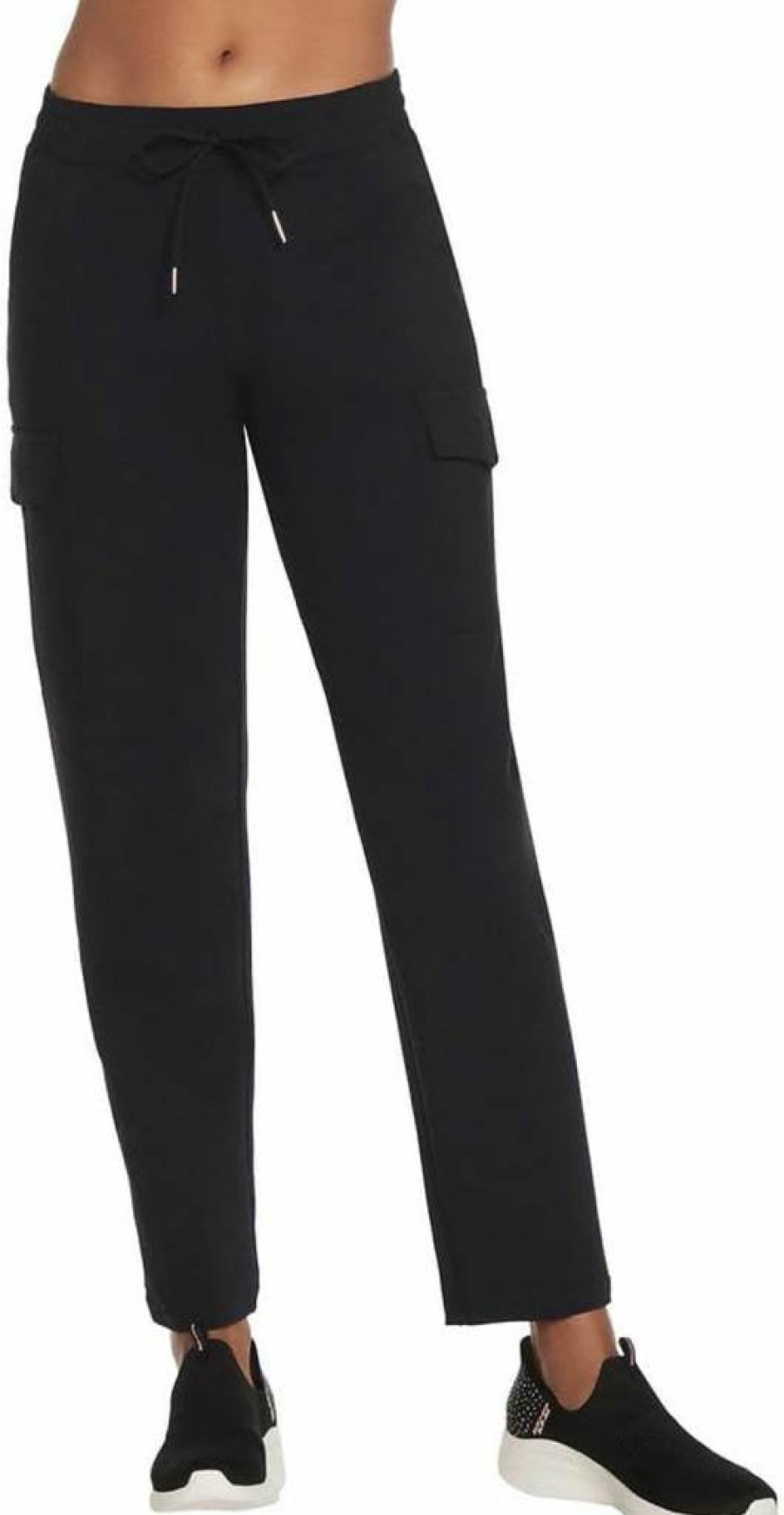 Skechers Women's Slip-On Go Walk Cargo Pants - Comfortable Walking Shoes for Women