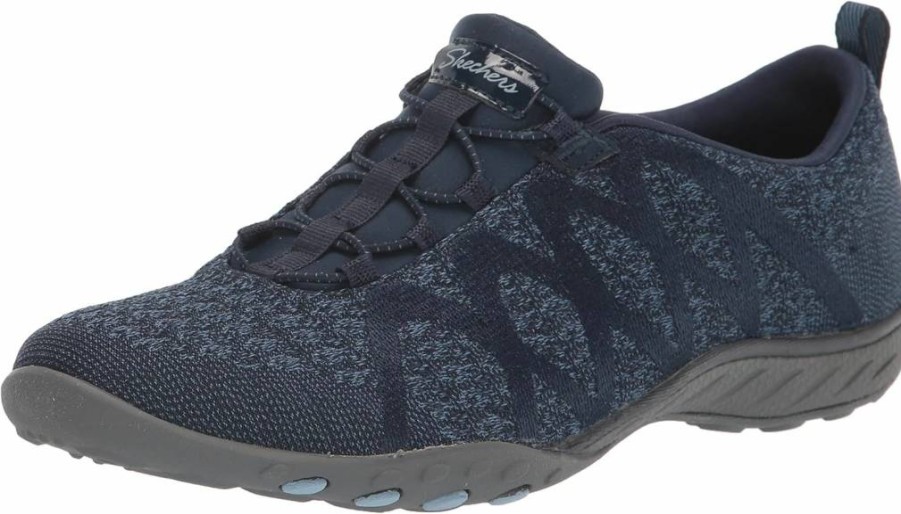 Skechers Women's Breathe Easy Knit Sneakers - Modern Comfort Lightweight Walking Shoes