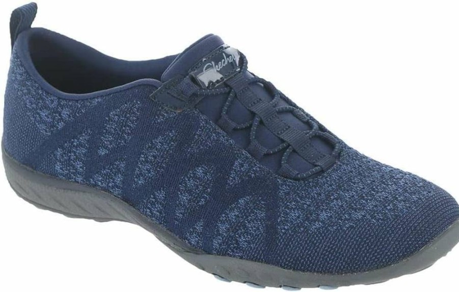 Skechers Women's Breathe Easy Knit Sneakers - Modern Comfort Lightweight Walking Shoes