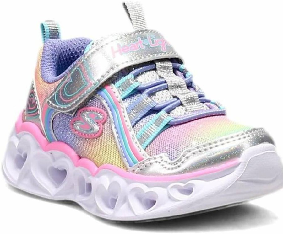 Skechers Kids' Twinkle Sparks Jumpin' Cloud Light-Up Sneakers for Boys and Girls