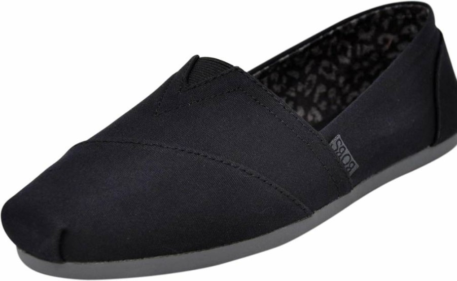 Skechers Women's Bobs Plush Peace & Love Comfort Ballet Flat Shoes for Casual Wear