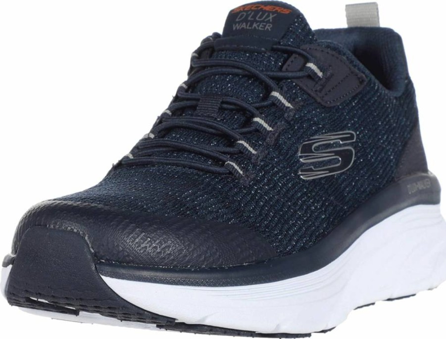 Skechers Men's D'Lux Walker Comfortable Slip-Resistant Oxford Shoes for Walking