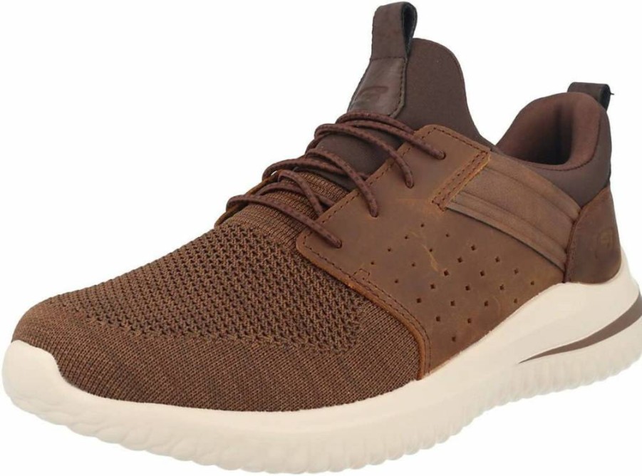 Skechers Men's Delson 3.0 Casual Sneakers - Lightweight Walking Shoes for Men with Comfort Fit