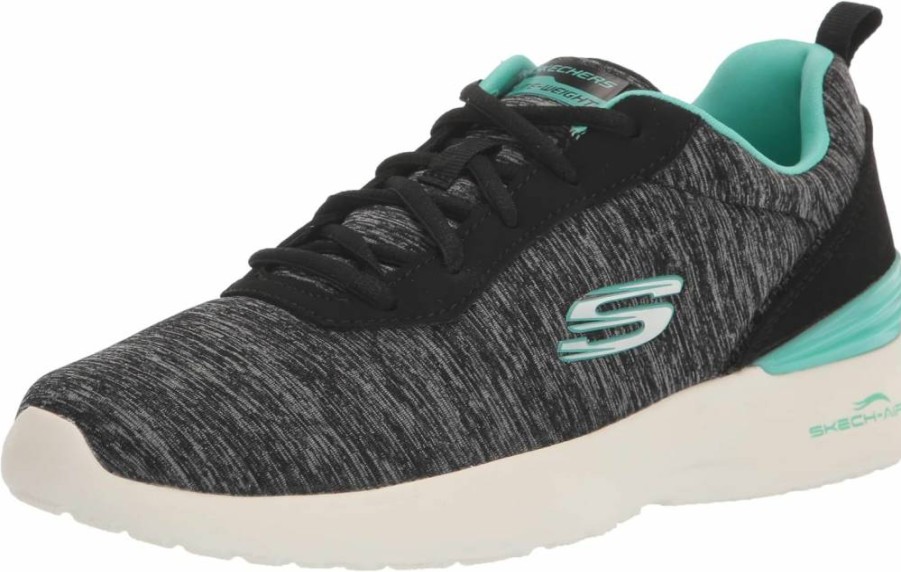 Skechers Women's D'Lites Classic Memory Foam Lace-Up Sneakers - Lightweight Comfort Walking Shoes