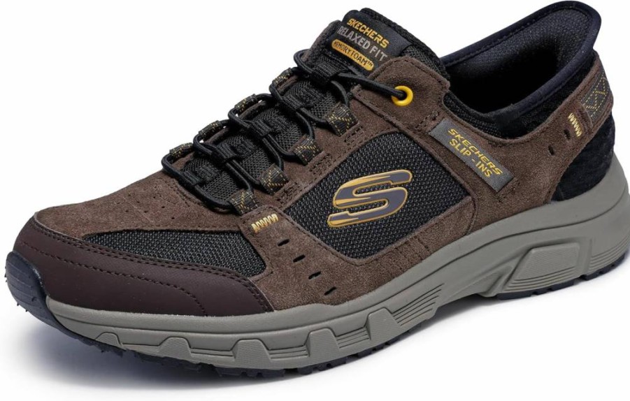 Skechers Men's Hands-Free Slip-On Sneakers - Oak Canyon Comfort Walking Shoes