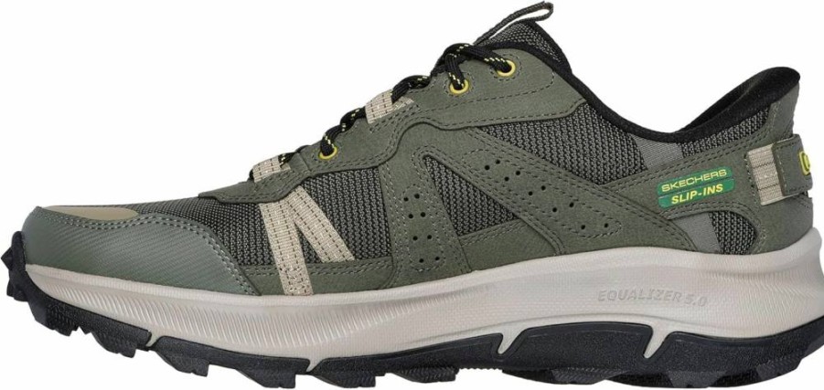 Skechers Men's John Deere Work Boots - Equalizer 5.0 Trail Harvester Lace-Up Shoes for Outdoor & Hiking