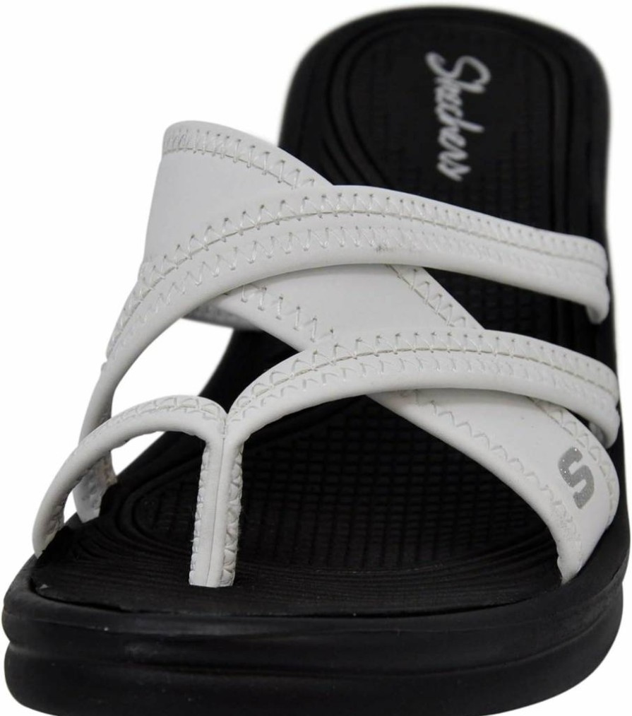 Skechers Women's Beautiful People Rumblers Wedge Sandals - Comfortable & Stylish Summer Footwear