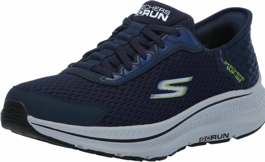 Skechers Men's Slip-On Running Sneakers - Hands-Free Go Run Consistent 2.0 Lightweight Walking Shoes
