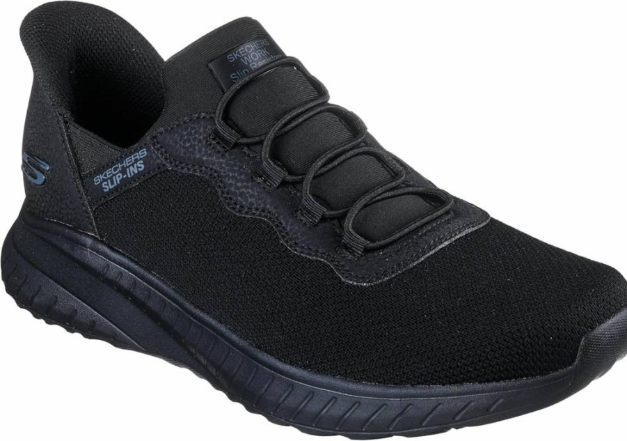 Skechers Men's Slip-On Squad Chaos Sneakers - Hands-Free Slip Ins Comfortable Walking Shoes
