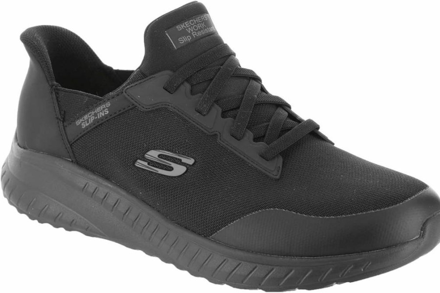 Skechers Women's Slip-On Squad Chaos SR Adelo Healthcare Work Shoes for Professionals