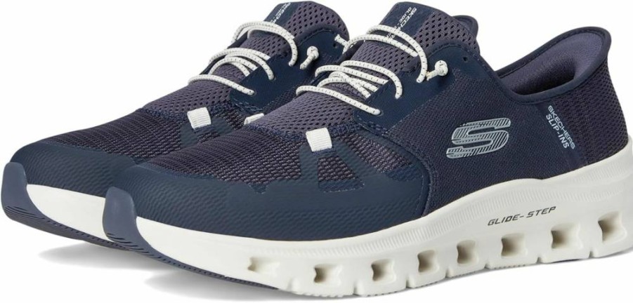 Skechers Men's Hands-Free Slip-On Sneakers - Glide-Step Pro Comfort Walking Shoes