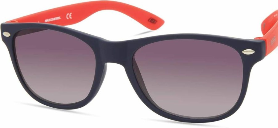 Skechers Boys' Square Frame Sunglasses - Sea9081 - UV Protection Kids' Shades