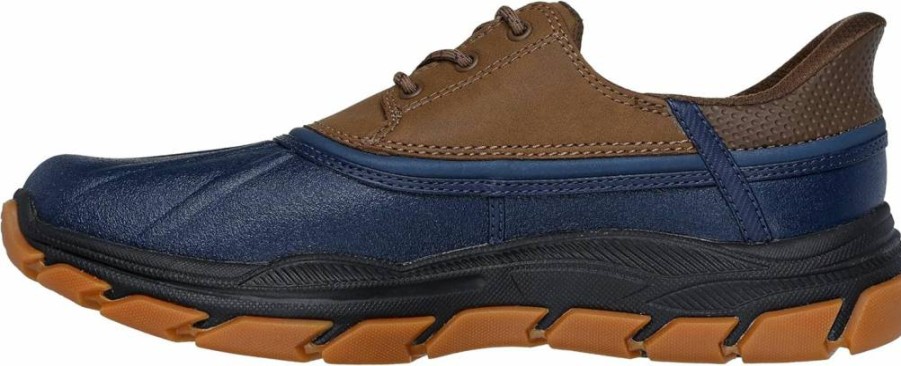 Skechers Men's Respected Tanzier Waterproof Rain Shoes for Outdoor Comfort