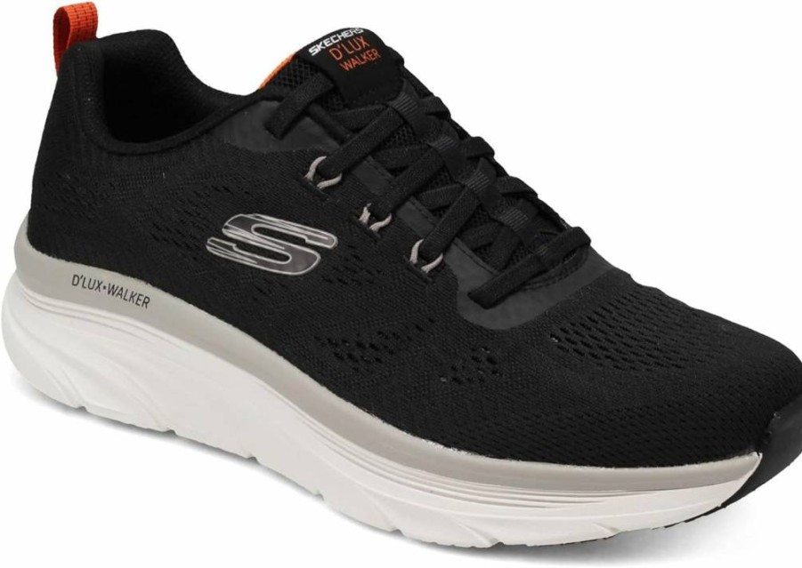 Skechers Men's D'Lux Walker Commuter Sneaker - Relaxed Fit Comfort Walking Shoes for Men