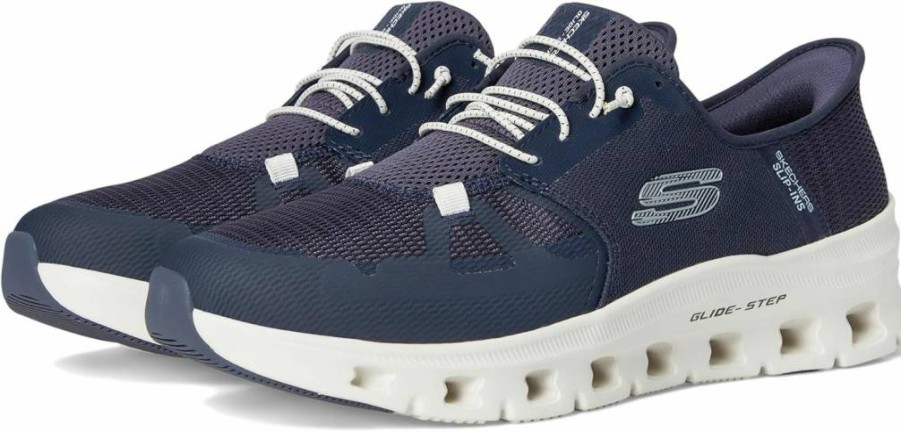 Skechers Men's Hands-Free Slip-On Sneakers - Glide-Step Pro Comfort Walking Shoes