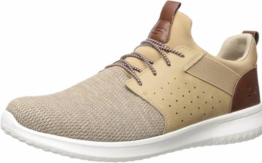 Skechers Men's Delson-Camden Classic Fit Casual Sneakers for Comfort & Style