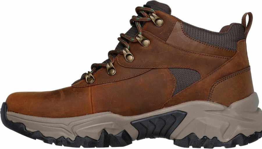 Skechers Men's Veckman John Deere Terraform Waterproof Hiking Boots for Outdoor Trekking