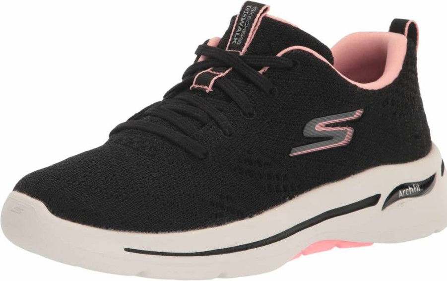 Skechers Women's Go Walk Arch Fit Unify Sneaker - Lightweight Walking Shoes for Women with Arch Support - Comfortable Slip-On Design